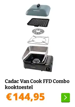 Obelink Cadac Van Cook FFD Combo kooktoestel aanbieding