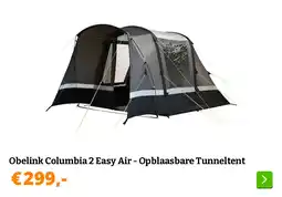 Obelink Obelink Columbia 2 Easy Air - Opblaasbare Tunneltent aanbieding
