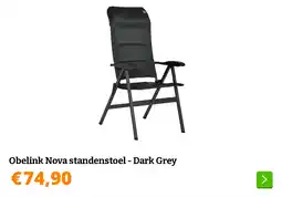 Obelink Obelink Nova standenstoel - Dark Grey aanbieding