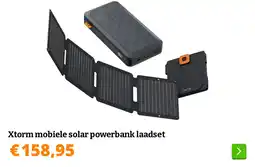 Obelink Xtorm mobiele solar powerbank laadset aanbieding