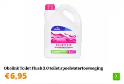 Obelink Obelink Toilet Flush 2.0 toilet spoelwatertoevoeging aanbieding