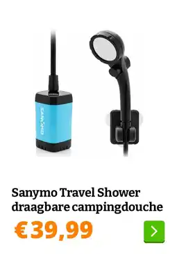 Obelink Sanymo Travel Shower draagbare campingdouche aanbieding
