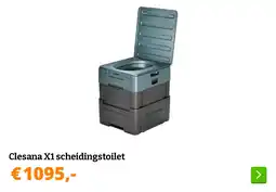 Obelink Clesana X1 scheidingstoilet aanbieding