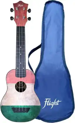 Bol.com Flight: TUS70 ABS Travel Ukulele - Ireland Flag aanbieding