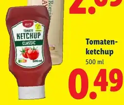 Lidl Tomaten ketchup aanbieding