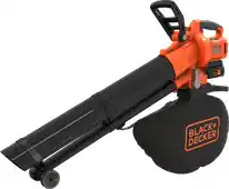 Bol.com BLACK+DECKER 36V Bladblazer Tuinruimer op accu 2.5Ah inclusief accu en lader - BCBLV3625L1-QW aanbieding