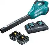 Bol.com Makita - DUB362PT2 - 36V (2x 18V) Li-Ion accu bladblazer set (2x 5,0Ah accu) - 200km/h aanbieding
