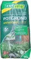 Bol.com Culvita Universele Potgrond - 70l - Voor binnen en buiten - 60 dagen voeding - Potgrond universeel aanbieding