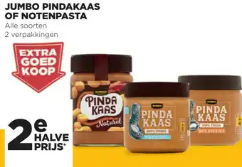 Jumbo Pindakaas of notenpasta aanbieding