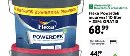 GAMMA Flexa Powerdek muurverf aanbieding