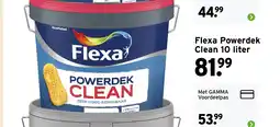 GAMMA Flexa Powerdek Clean aanbieding