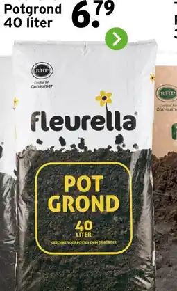 GAMMA Fleurella Potgrond 40 liter aanbieding