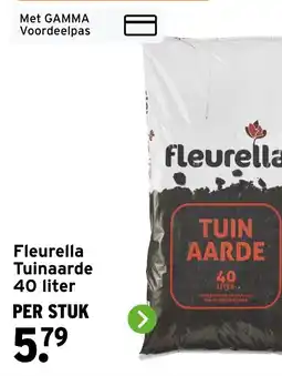 GAMMA Fleurella Tuinaarde 40 liter aanbieding