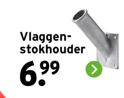 GAMMA Vlaggen- stokhouder aanbieding