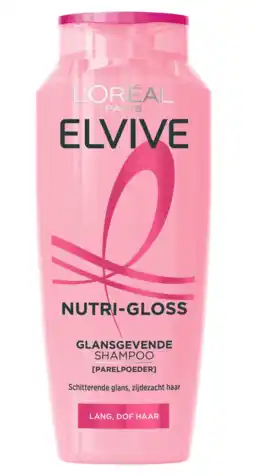 De Online Drogist Elvive Nutri-Gloss Glansgevende Shampoo 250ML aanbieding