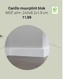 Karwei Can Do muurplint blok aanbieding
