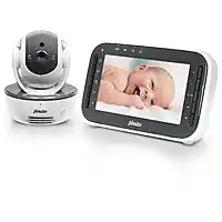Bol.com Alecto Babyfoon Bundel - Babyfoon met 2 Camera's - Op afstand Beweegbaar - DVM200M + DVM200C - Wit aanbieding