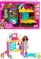 Bol.com Barbie Broed en Verzamel Kippenboerderij - Met Barbiepop - Speelfigurenset aanbieding