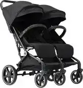 Bol.com Deryan Luxe XP Twin Buggy XL - Dubbele buggy - Duobuggy - Compact lichtgewicht - Zwart aanbieding