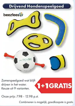 Huisdier Voordeelshop Drijvend Hondenspeelgoed aanbieding