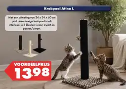Huisdier Voordeelshop Krabpaal Atina L aanbieding