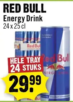 Dirck 3 Red bull energy drink aanbieding