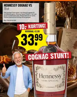 Dirck 3 Hennessy Cognac VS aanbieding