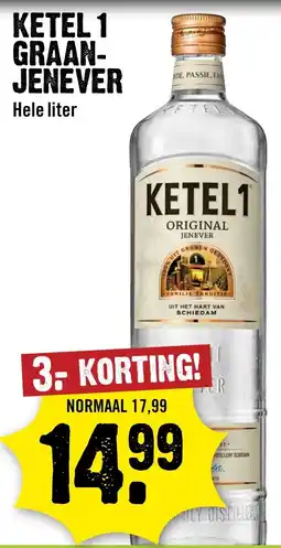Dirck 3 Ketel 1 graanjenever aanbieding