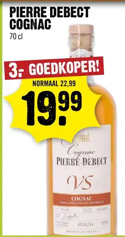 Dirck 3 Pierre debect cognac aanbieding