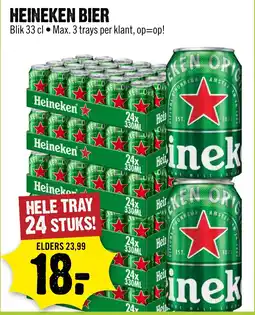 Dirck 3 Heineken bier aanbieding