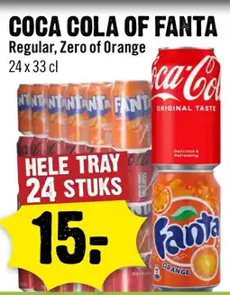 Dirck 3 Coca cola of fanta aanbieding