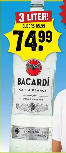 Dirck 3 Bacardí aanbieding