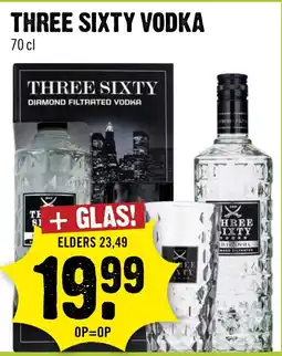 Dirck 3 Three sixty vodka aanbieding