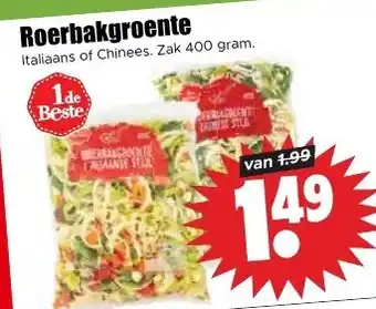 Dirck 3 Roerbakgroente aanbieding