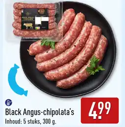 ALDI Black Angus-chipolata's aanbieding