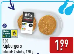 ALDI Bbq kipburgers aanbieding