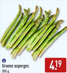 ALDI Groene asperges aanbieding