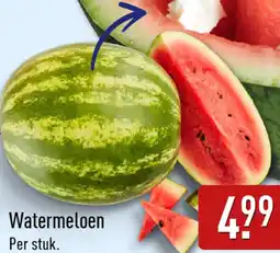 ALDI Watermeloen aanbieding