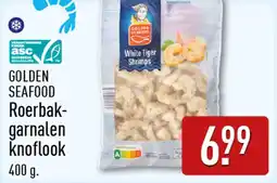 ALDI Golden seafood roerbak- garnalen knoflook aanbieding