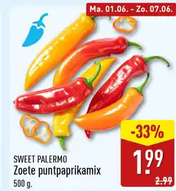ALDI Sweet palermo zoete puntpaprikamix aanbieding