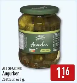 ALDI All seasons augurken aanbieding