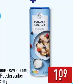 ALDI Home sweet home poedersuiker aanbieding