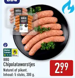 ALDI BBQ Chipolataworstjes aanbieding