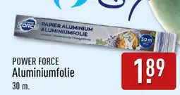 ALDI Power force Aluminiumfolie aanbieding