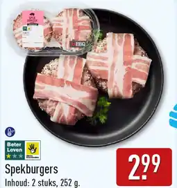 ALDI Spekburgers aanbieding