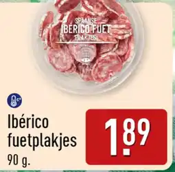 ALDI Ibérico fuetplakjes aanbieding