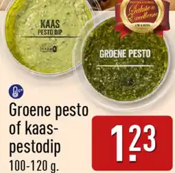 ALDI Groene pesto of kaas- pestodip aanbieding