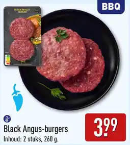 ALDI Black Angus-burgers aanbieding