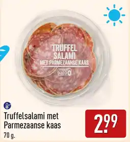 ALDI Truffelsalami met Parmezaanse kaas aanbieding