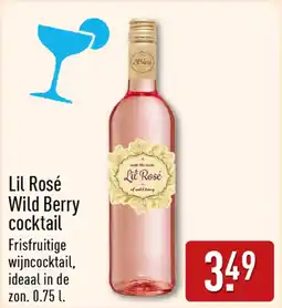 ALDI Lil Rosé Wild Berry cocktail aanbieding